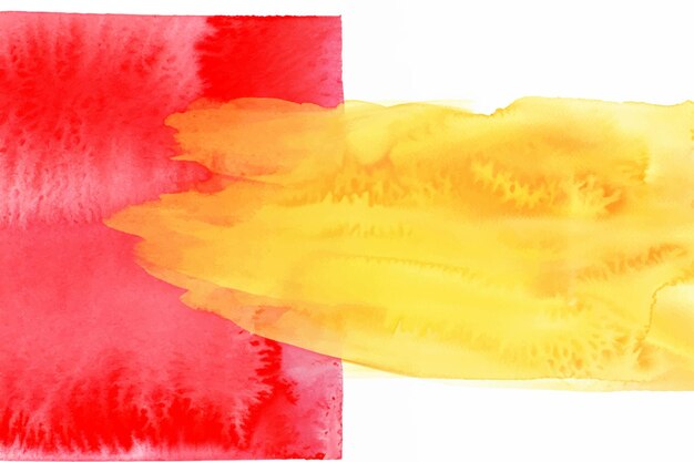 Vector handschilder kleuren aquarel vlek textuur achtergrond