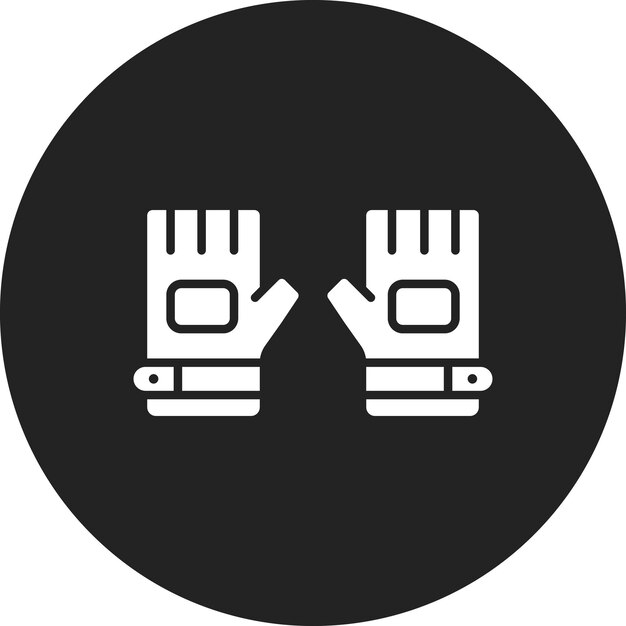 Vector handschoen icoon vector afbeelding kan worden gebruikt voor pilates