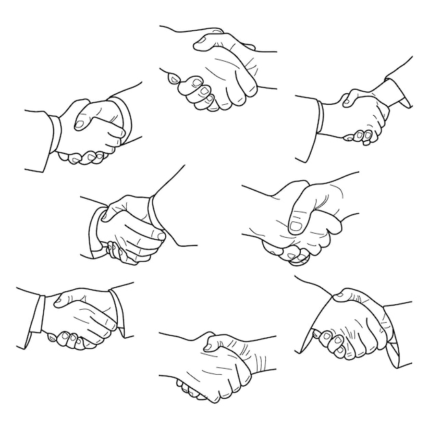 Vector handshake collection set