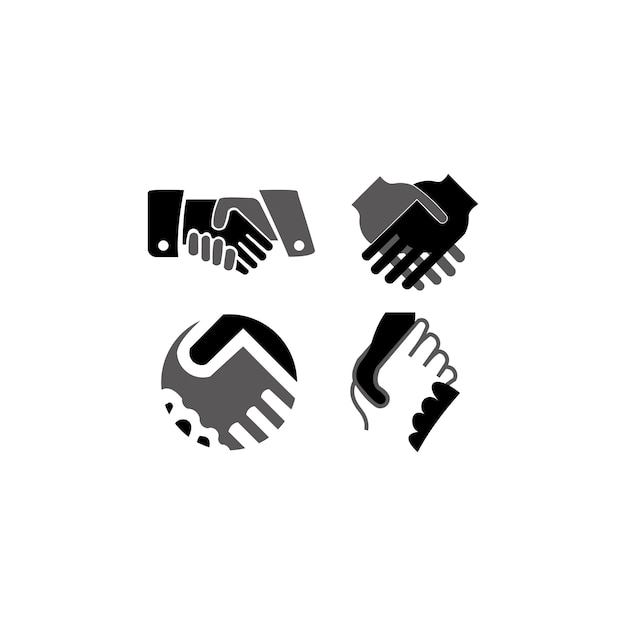 Vector handshake icon