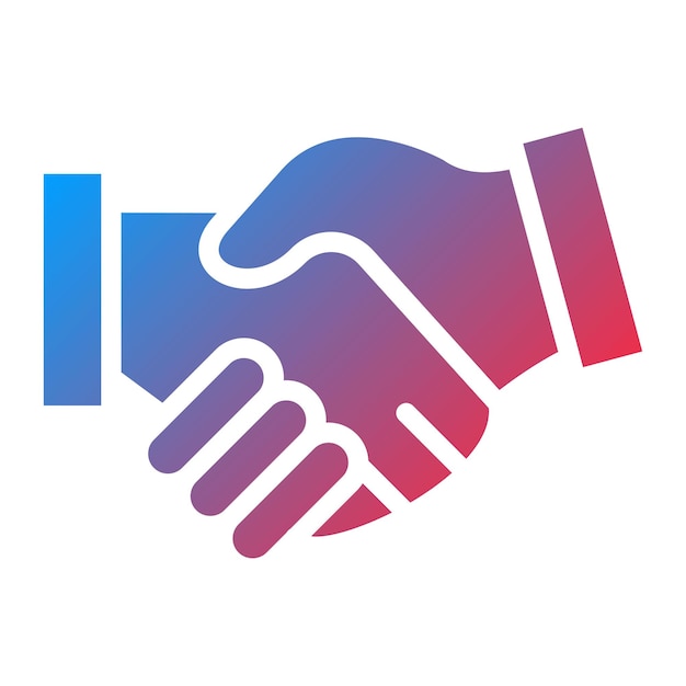 Handshake icoon vector afbeelding Kan worden gebruikt voor Vriendschap