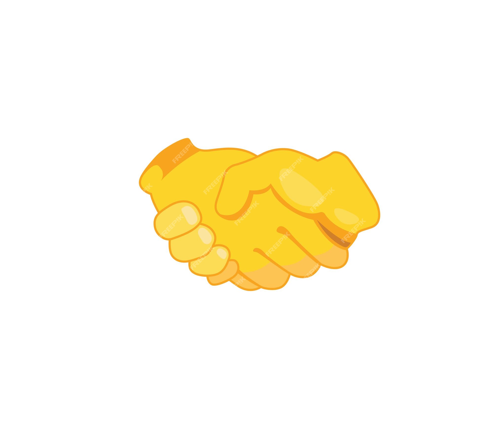 Premium Vector  Handshake vector flat icon isolated hand shake