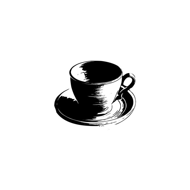 Premium Vector | Handsketched tea cup vector illustration
