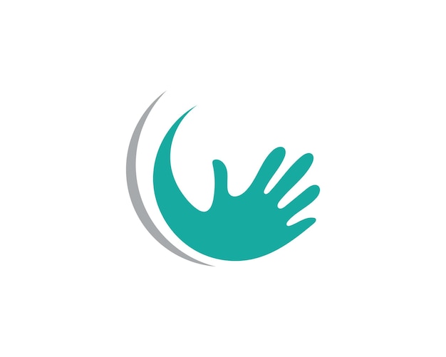 Handverzorging Logo sjabloon vector pictogram