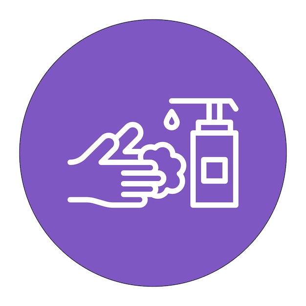 Vector handwashing icon vector image can be used for tuberculosis