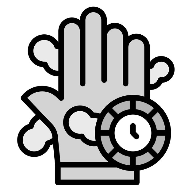 Handwashing Timer icon vector image Can be used for Infectious Diseases