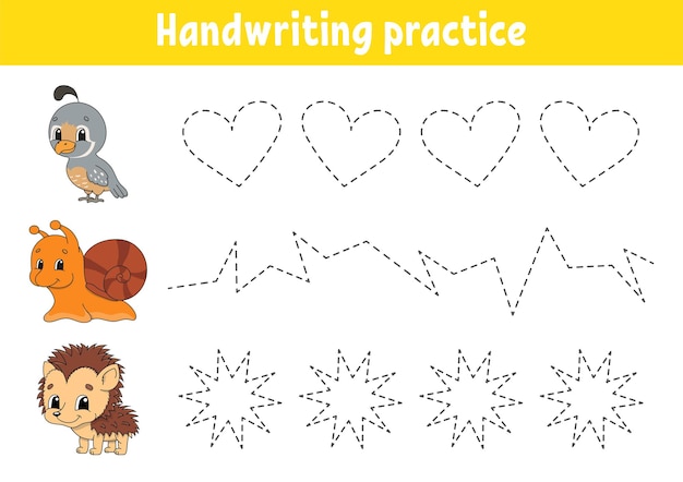 Handwriting pactice.