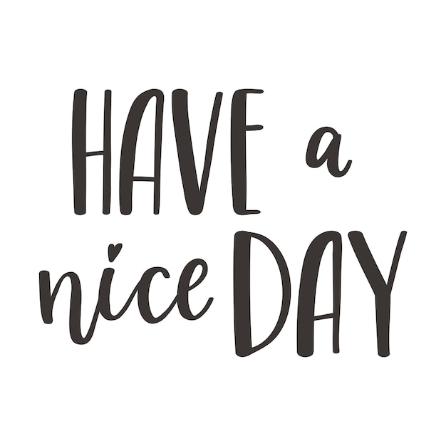 have a nice day logo