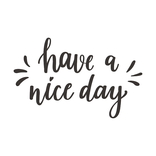 have a nice day logo