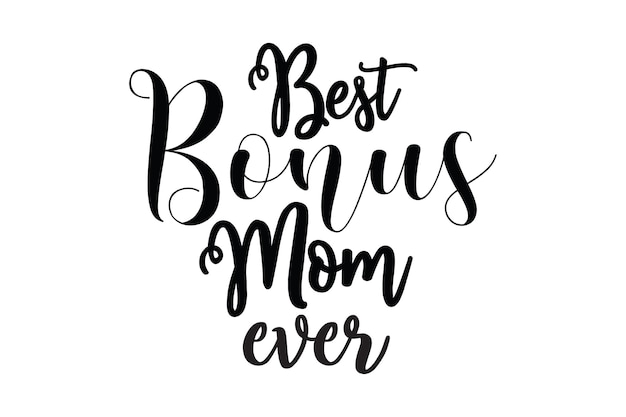 A handwritten phrase for a mom.