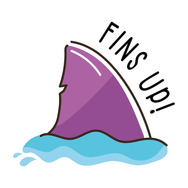 a handy flat stick of shark fin 