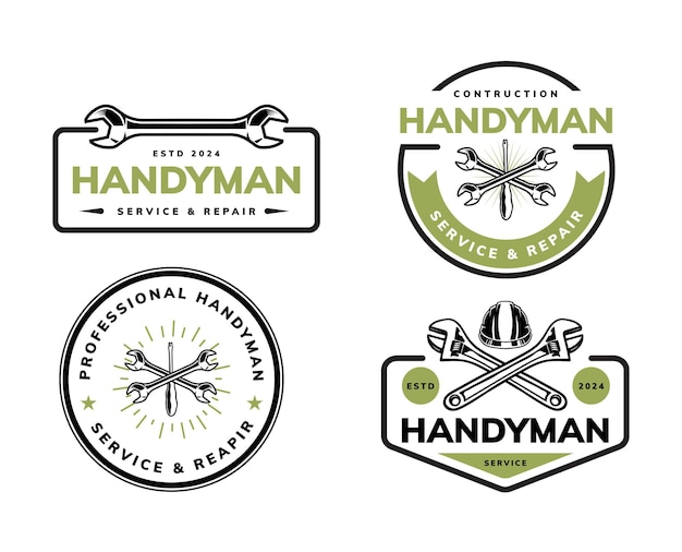 handyman badge design