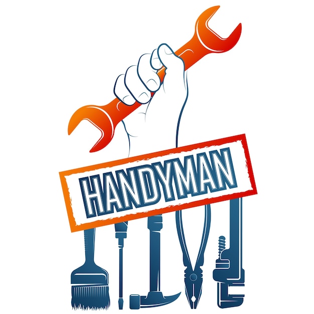 Handyman repair symbol