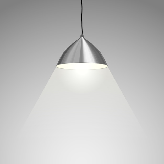 Hangende lamp.