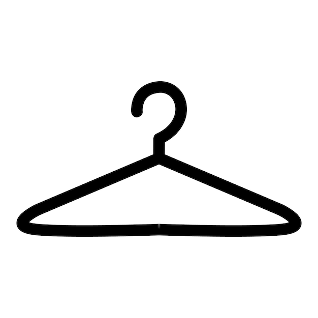 Hangers icon logo vector design template