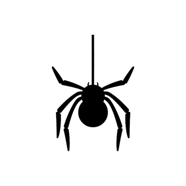 Hanging spider icon