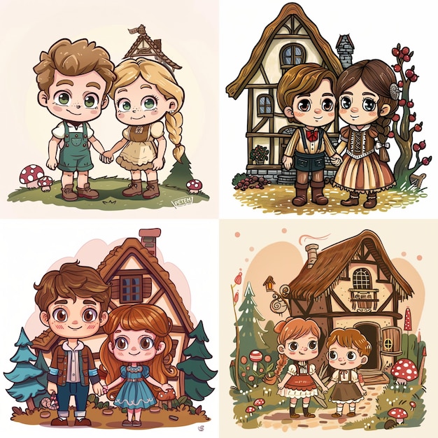 Vector hansel and gretel