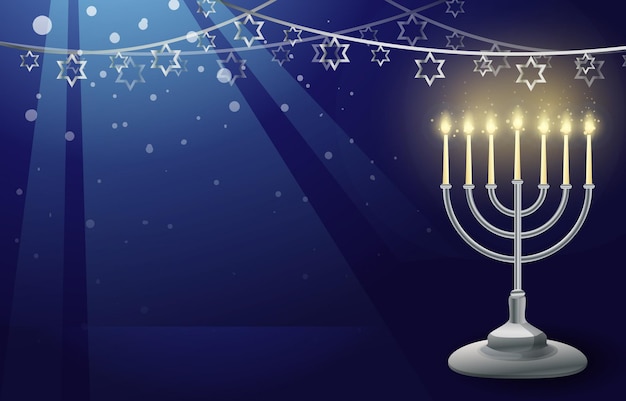 Hanukkah Background