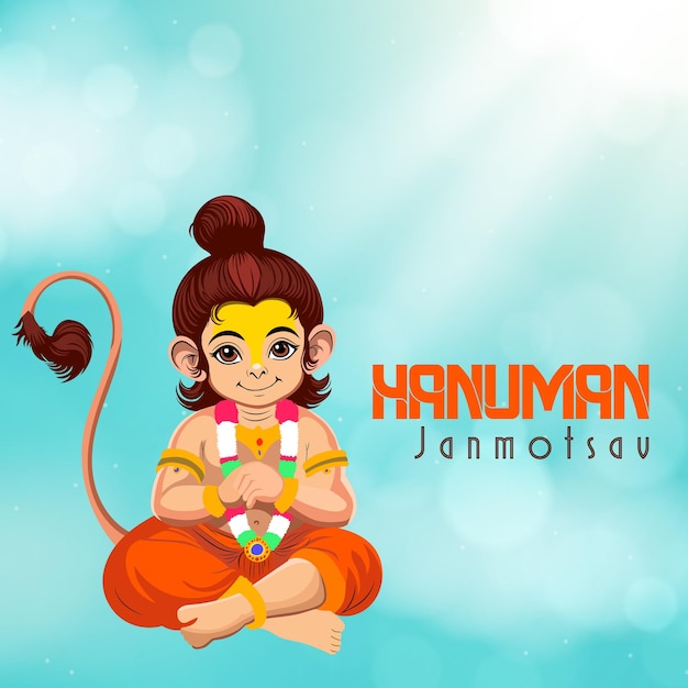 Vector hanuman janmotshav