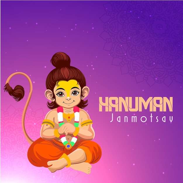 Vector hanuman janmotshav