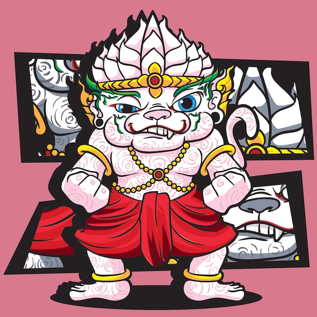 Vector hanuman