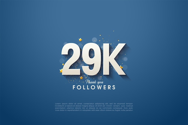 happiness for 29k followers.