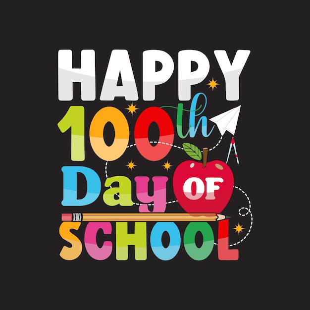 학교 100일 축하 터 티셔츠 디자인