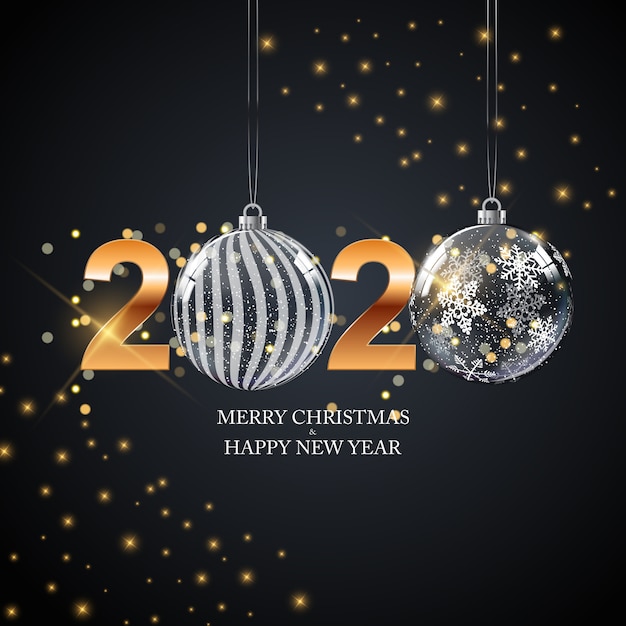 Happy 2020 New Year Background