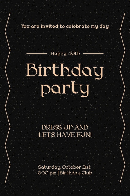 happy 40th birthday party