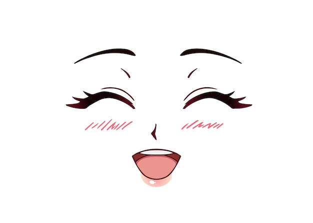 Olhos e boca, Roblox Anime Drawing Manga, uau!venha a sua boca, rosto,  sorridente png