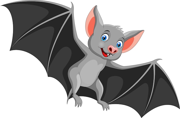 Happy Vampire Bat Cartoon Character Flying Forest Halloween Night Animation  Stock Video Footage by ©HitToon #444794392