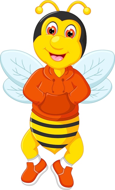 happy bee
