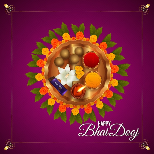 Happy bhai dooj, the festival of indian tradition