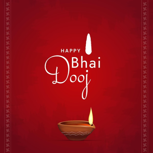 Happy Bhai Dooj Social Media Post