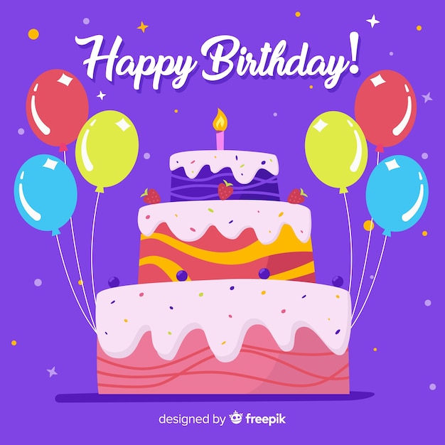 Happy birthday background