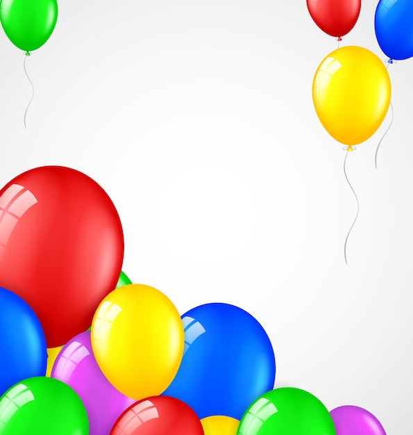 Happy birthday balloons