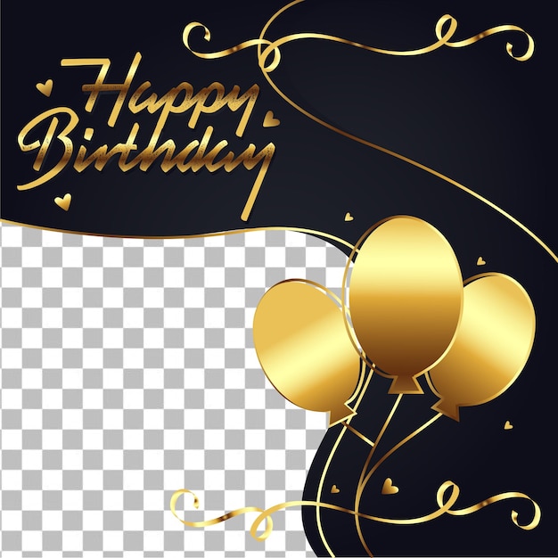 Buon compleanno bellissima cartolina di auguri calligrafia graffiata testo nero parola stelle d'oro