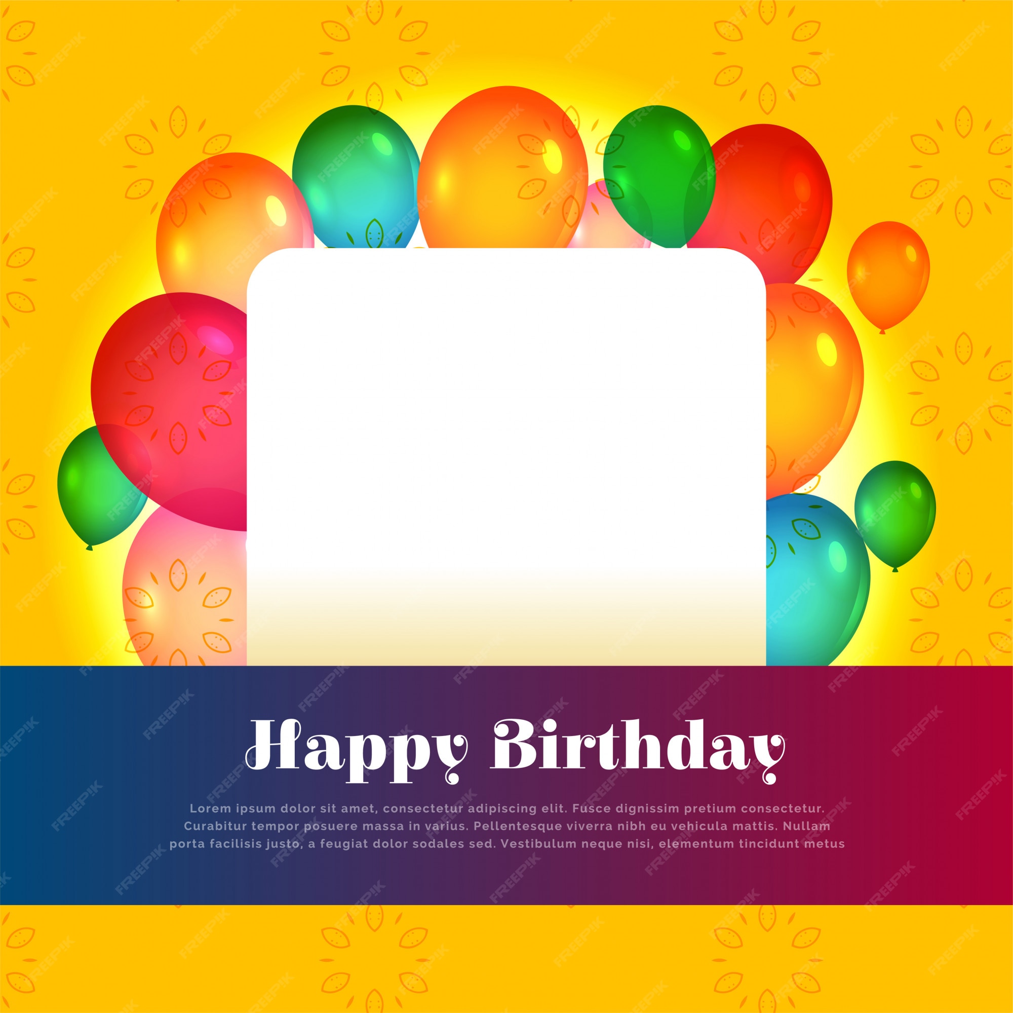 Premium Vector  Happy birthday card design with text space and gifts box