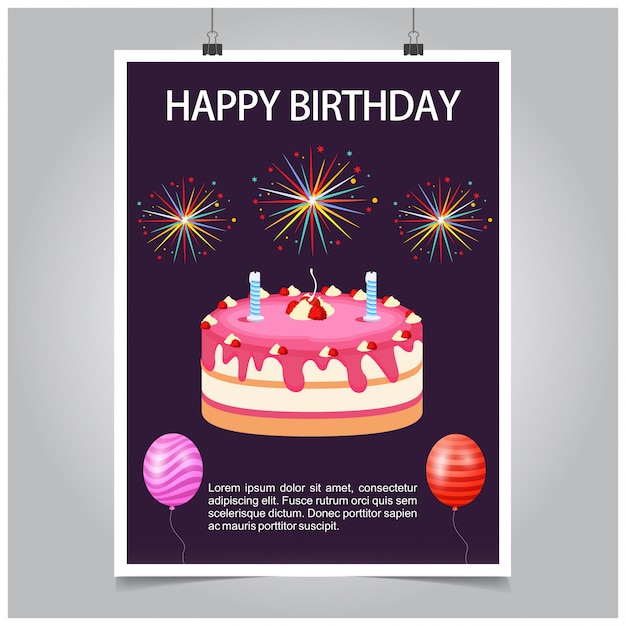 Happy birthday card