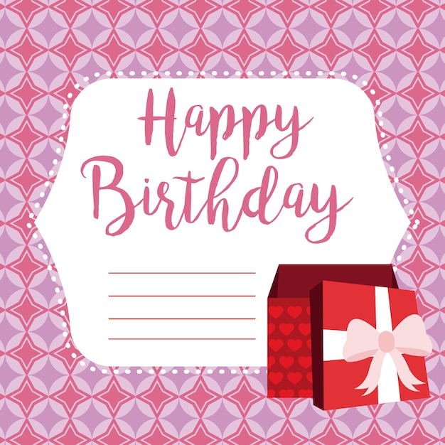 Happy birthday card