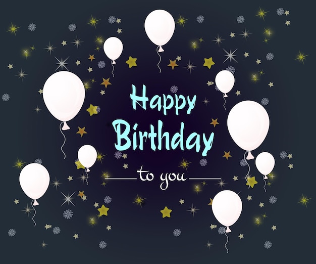 Happy Birthday neon sign design template modern trend design night neon signboard night bright