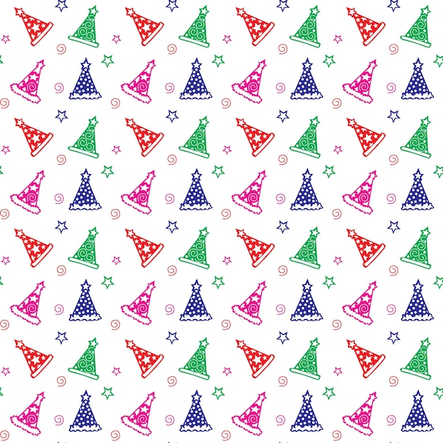 Happy birthday pattern Background