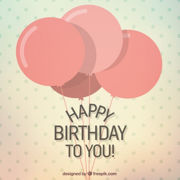 Premium Vector | Happy birthday to you card