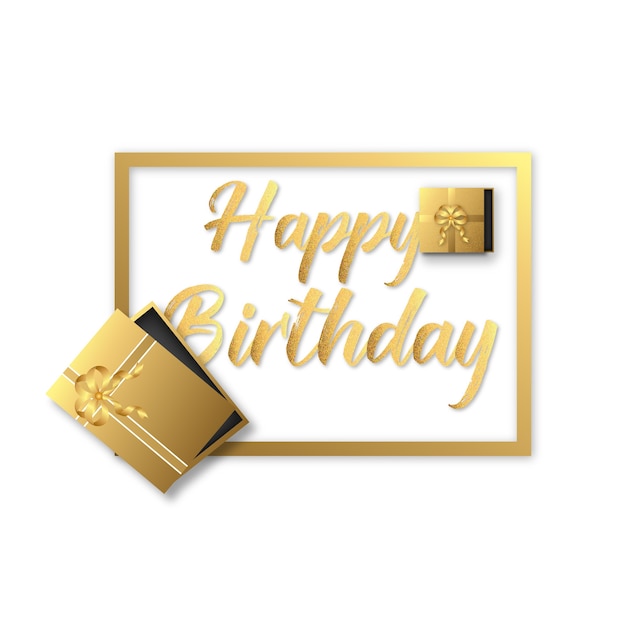 Happy Birthday to you greeting vector background