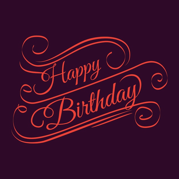 Premium Vector | Happy birthday