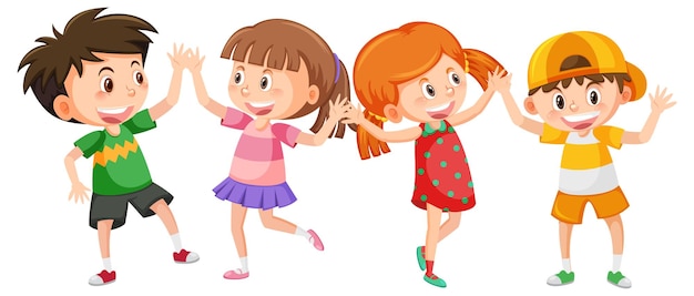 Free Children Dancing Clipart