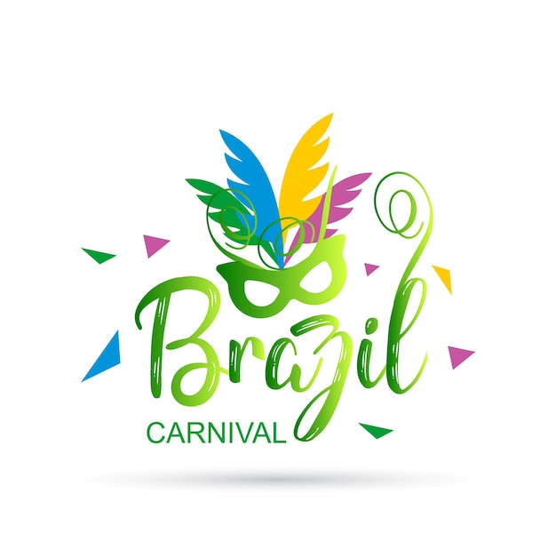 happy brazilian carnival festival