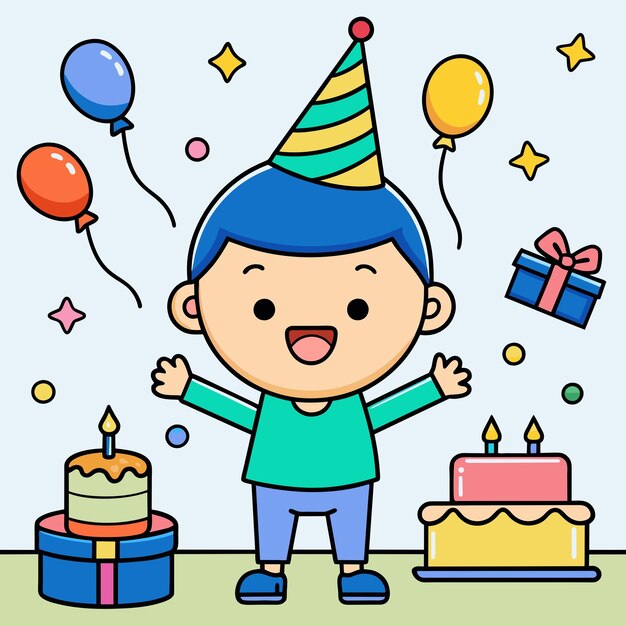 Vector happy business characters comes together in teamwork their smiles reflecting shared success and joy together they celebrate achievements that propel them forward cartoon people vector illustration
