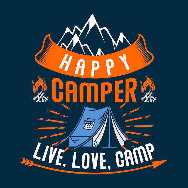 Happy Camper Live Love Camp