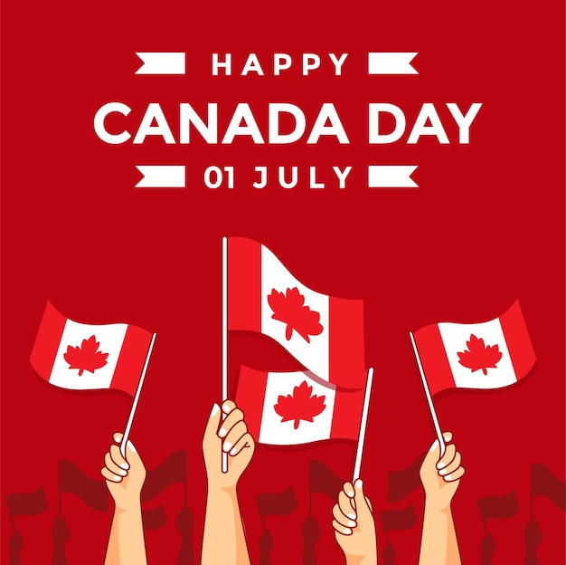 Happy Canada Day-backgorund